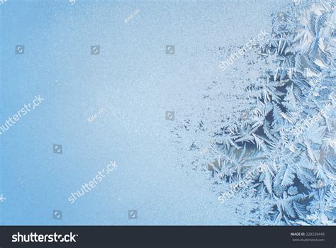 Winter Background, Frost On Window Stock Photo 228239449 : Shutterstock