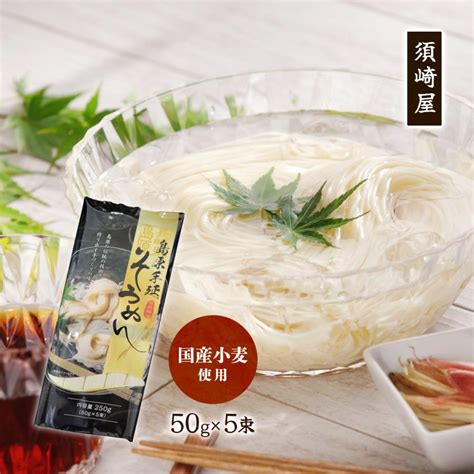 そうめん 須崎屋 島原手延そうめん 250g50g×5束 麺 そうめん 素麺 手延べそうめん 長崎県 島原