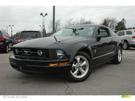 Black 2007 Ford Mustang V6 Premium Coupe Exterior Photo #48314110 ...