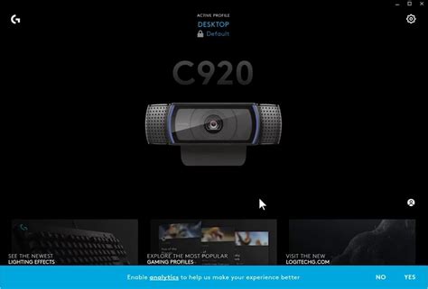 Logitech C922 pro stream webcam software (Windows 10 and mac)