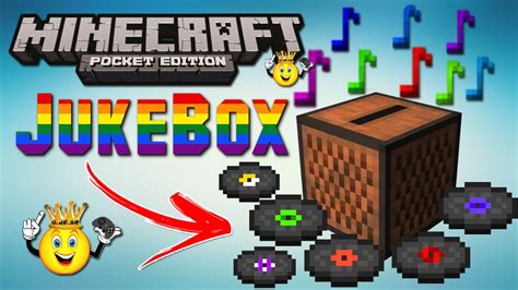 Como Colocar Bloco Musical Jukebox Minecraft Pe Youtube