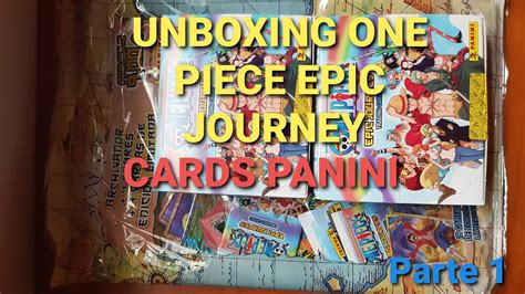 Unboxing Pack Opening One Piece Epic Journey Trading Cards