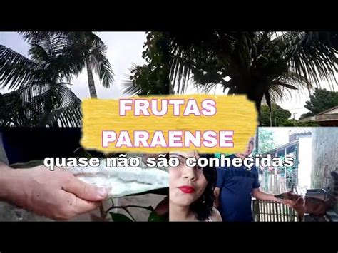 VOLTAMOS PRA CASA DA MINHA MÃE FRUTAS PARAENSES casinha da rosa