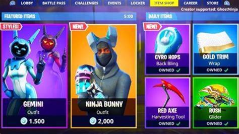 Fortnite Item Shop Countdown Live New Skins Youtube