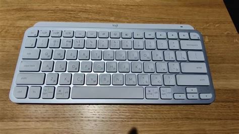 Logitech Mx Keys Mini Pale Grey