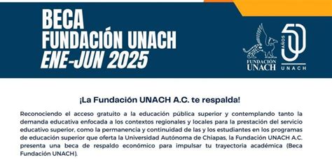 Abierta La Convocatoria De La Beca Que Otorga La Fundación Unach