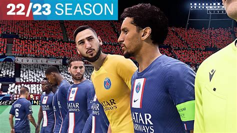 FIFA 22 SEASON 22 23 PSG SEVILLA PC MOD YouTube