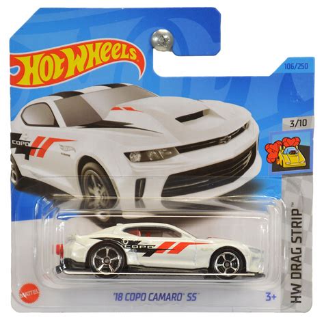 Hot Wheels Auto Copo Camaro Ss 18 White 14086910350 Allegropl