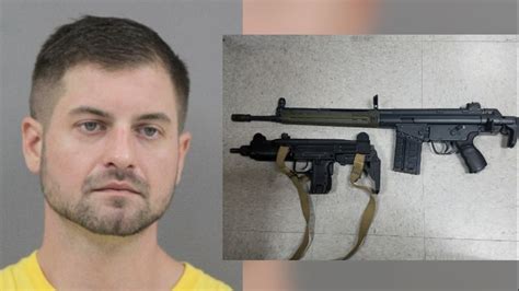 Convicted Felon Busted Trying To Sell Stolen Guns To Undercover Police