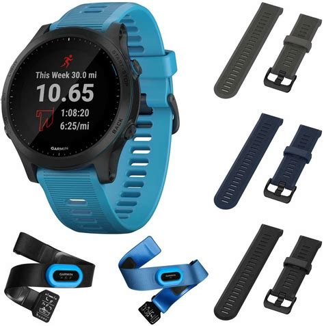 Garmin Forerunner Bundle Premium Gps Running Triathlon Smartwatch