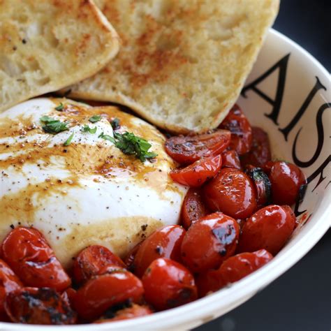 Burrata Et Tomates Cerises Confites Nobelmix