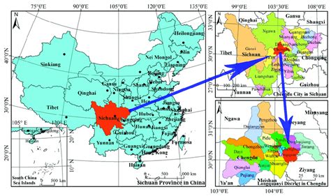 Geographical location of the study area. | Download Scientific Diagram