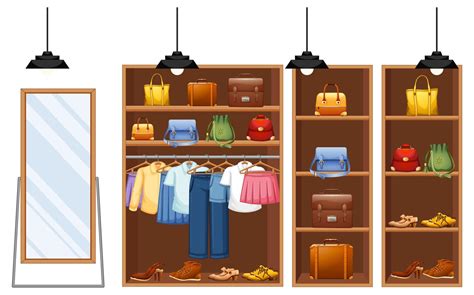 Fashion clothes store background 1590800 Vector Art at Vecteezy