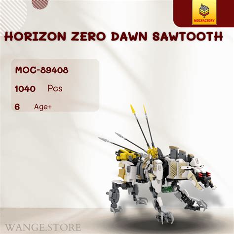 MOC Factory Creator Expert 89408 Horizon Zero Dawn Sawtooth WANGE Block