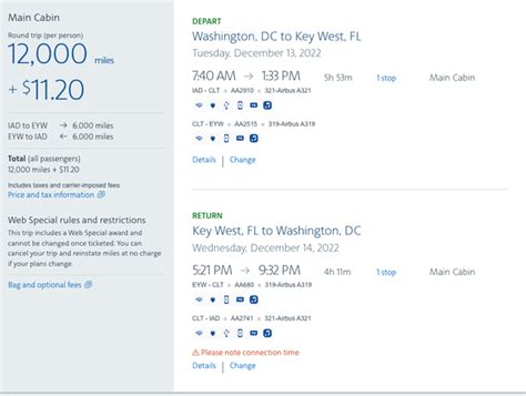 Deal alert: Key West flights with AAdvantage availability this winter ...