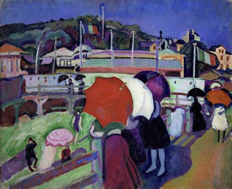 The Three Umbrellas By Raoul Dufy Art Print Wall Art Posters And