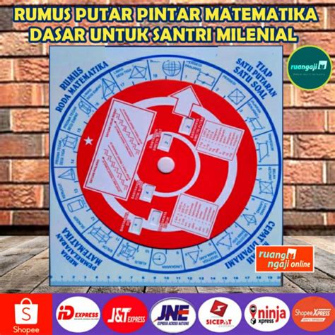 Jual Rumus Putar Pintar Matematika Dan Fisika Dasar Kemudi Mtk Dan