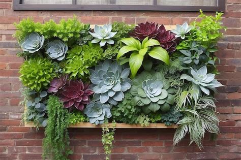 Premium AI Image | DIY Vertical Garden Wall