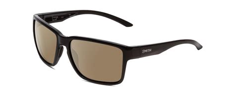 Smith Emerge Unisex Square Polarized Sunglasses Gloss Black 60mm Pick Lens Color Polarized World