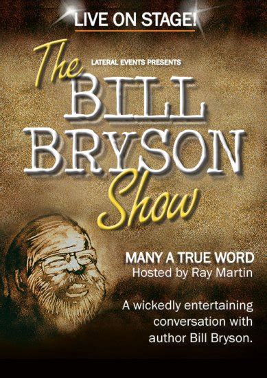 Bill Bryson Live on Stage - Review