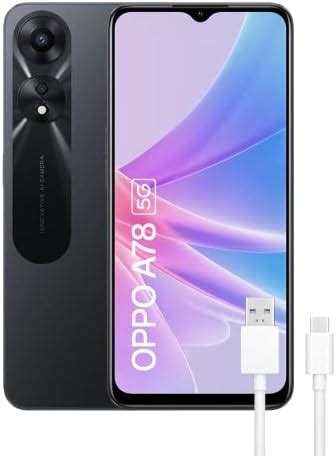 OPPO A78 5G Dual 128GB 4GB RAM Glowing Black Holder Amazon De