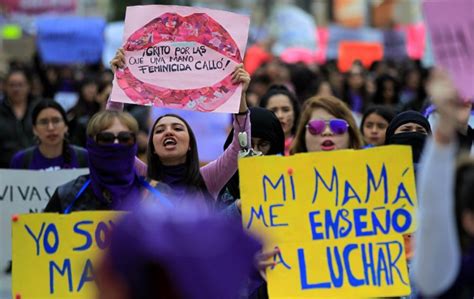 Miles De Mujeres Marchan Por El De Marzo En Cdmx