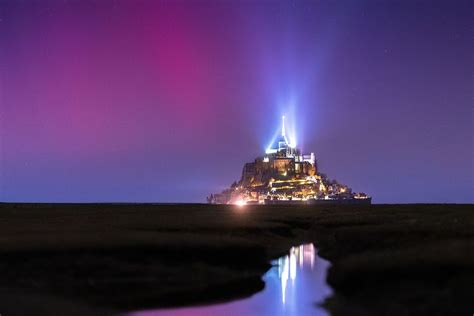 Mont Saint Michel Le monument dans l œil du photographe Mathieu Rivrin