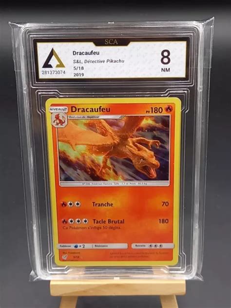 Carte Pok Mon Dracaufeu Soleil Lune D Tective Pikachu Fran Ais