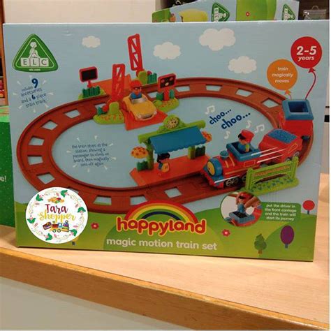 Jual Elc Happyland Magic Motion Train Set Motorized Country Train Set