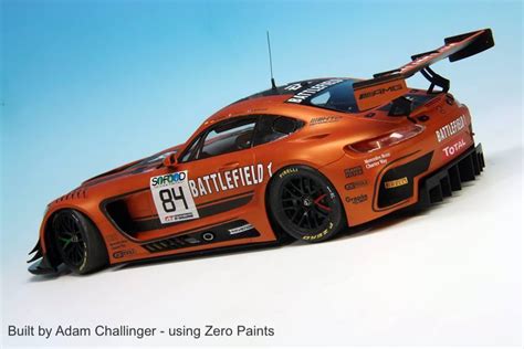 Mercedes Amg Gt3 Battlefield 1 Candy Orange Paint 2x30ml Zp 1467