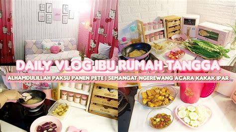 Vlog Ibu Rumah Tangga Aktivitas Di Dapur Minimalis Irt Produktif