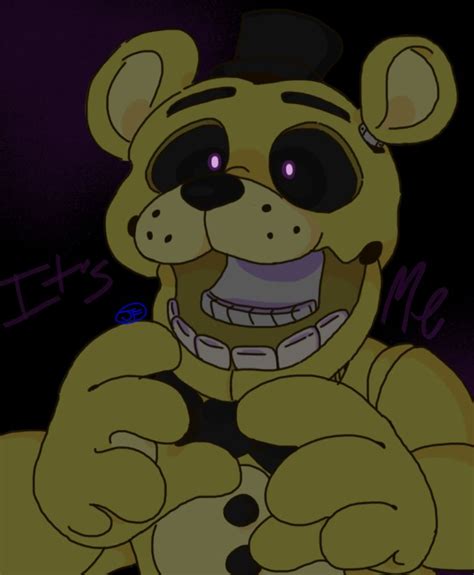 What Is A Golden Freddy A Yellow Bear” Fnaf Comics Fnaf 1 Anime