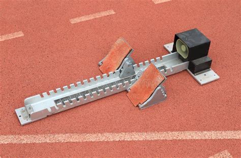 Athletics Starting Blocks Stock Image Image Of Beginning 23855243