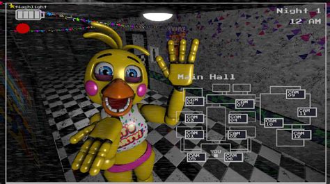 Toy Chica Blowing Kisses At The Camera By Jonlukevilletvart On