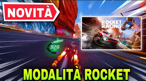 Gioco La Nuova Modalit Rocket Racing Su Fortnite Assurda