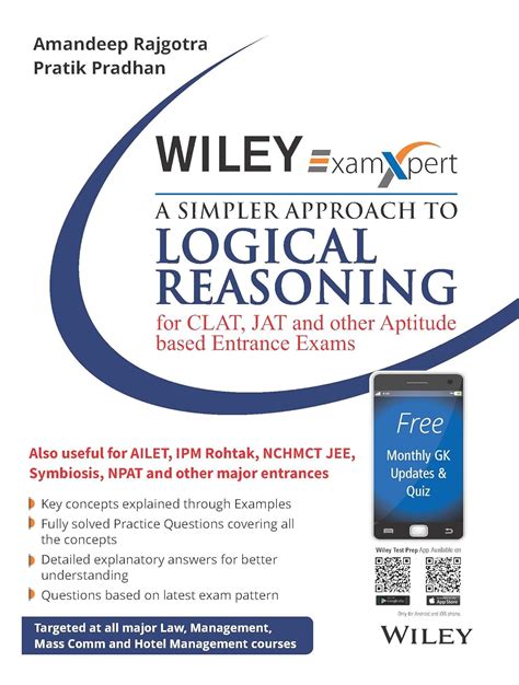 Wiley S Examxpert A Simpler Approach To Logical Reasoning For Clat