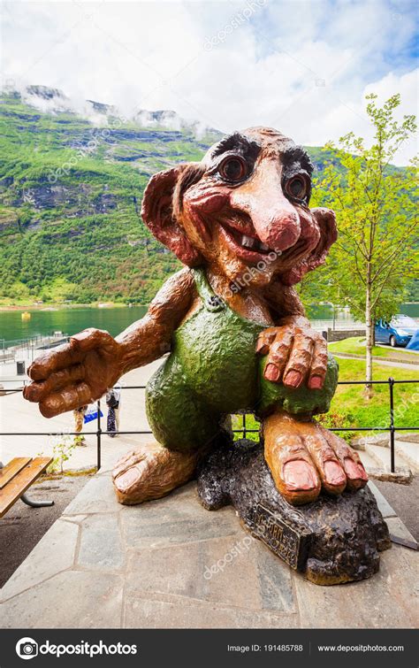 Norwegian Troll In Geiranger Stock Editorial Photo © Saiko3p 191485788