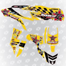 KIT DECO TONNYCAT NASCAR JAUNE YXZ1000 Tonnycat