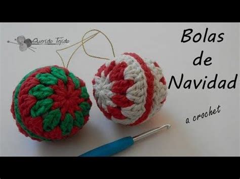 Bolas De Navidad A Crochet Christmas Ball English Sub Youtube