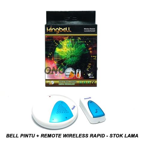 Jual Bell Pintu Plus Remote Wireless Rapid Stok Lama Di Lapak Suryono