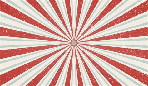 Sun Ray Circus Sun Rays Retro Background Radial Vintage Burst Soft