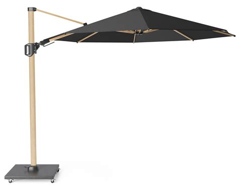 Platinum Zweefparasol Challenger T Premium Faded Black Tuinwereld