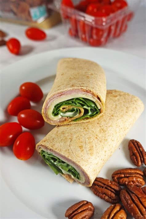 Ham And Cheese Wrap Modern Yum