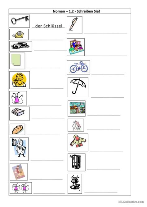 169 Zuordnen Deutsch DAF Arbeitsblätter pdf doc