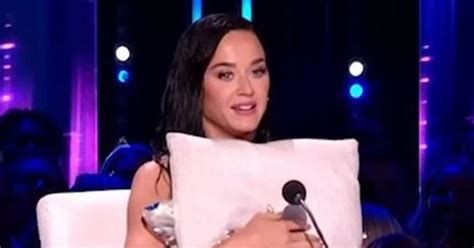 Katy Perry Suffers Wardrobe Malfunction During Live American Idol And