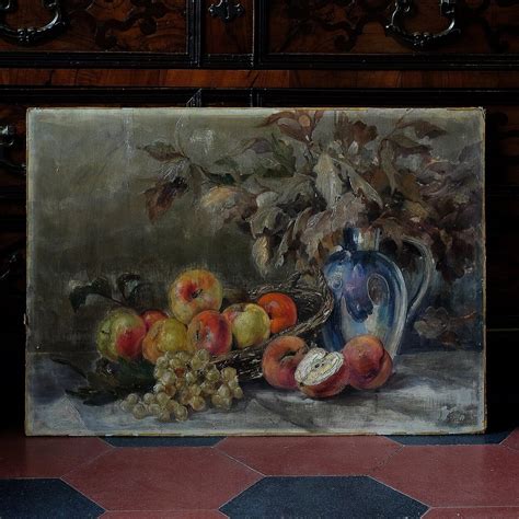 Quadro Natura morta con frutta e foglie Fané Decorations