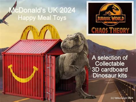 Mcdonald S Happy Meal Uk Jurassic World Chaos Theory D Dinosaur