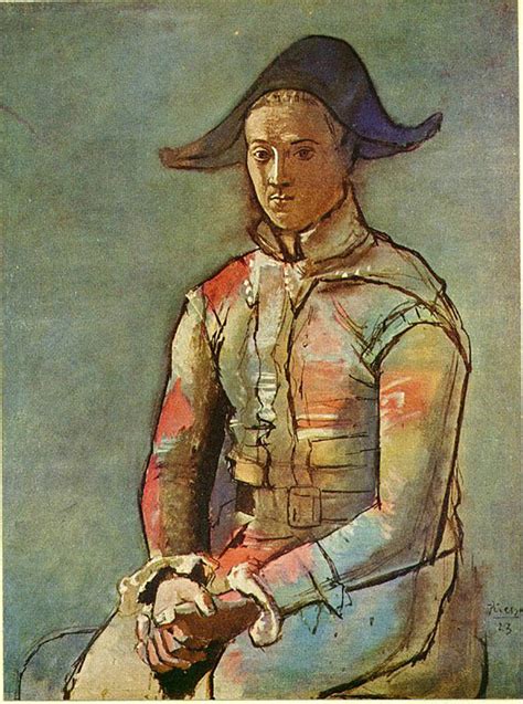 Pablo Picasso Arlequin Assis Jacinto Salvado Reproduction