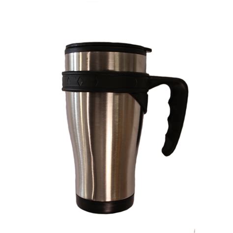 TRAVEL MUG STAINLESS STEEL 400ML - BRIGHTS Hardware | Shop Online