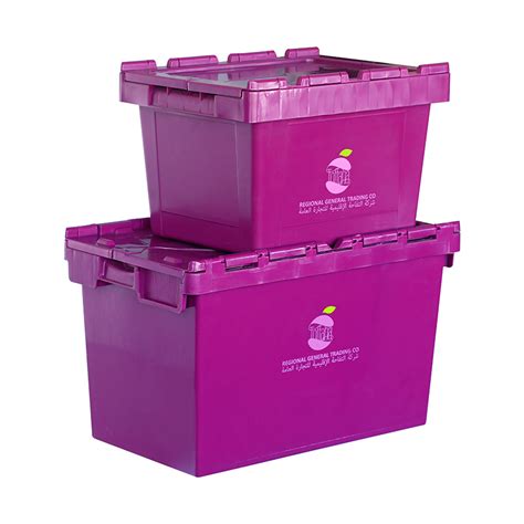 Hot Sale Heavy Duty Logistic Nestable Stackable Plastic Storage Moving